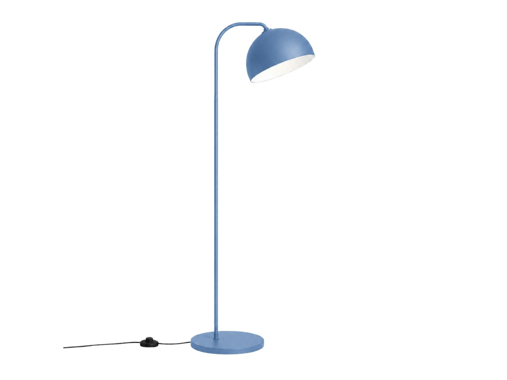 Metall-Stehlampe „Yaka“ – 51 x 51 cm – Blau