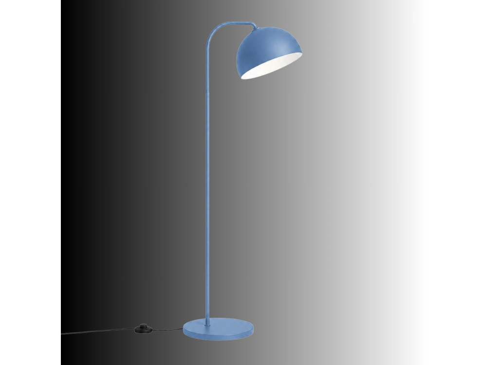 Metall-Stehlampe „Yaka“ – 51 x 51 cm – Blau