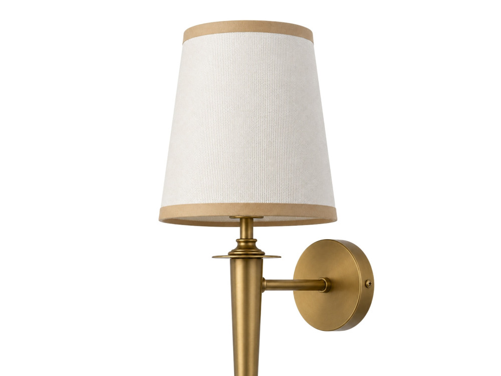 Wandleuchte aus Metall „Milano“ – 22 x 22 cm – Beige