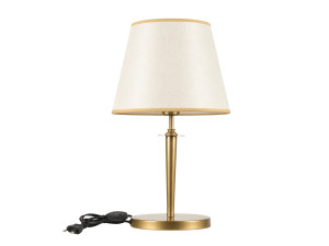 Tischlampe aus Metall „Milano“ – 31 x 31 cm – Beige