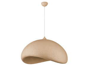 Metall-Hängeleuchte „Vegas“ – 64 x 51 cm – Beige