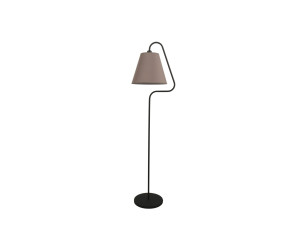 Metall-Stehlampe „Altur“ – 45 x 35 x 162 cm – Schwarz