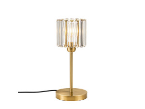 Tischlampe aus Metall „Yakops“ – 17 x 17 x 50 cm – Gelb