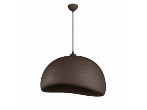 Metall-Hängeleuchte „Beta“ – 50 x 40 cm – Braun