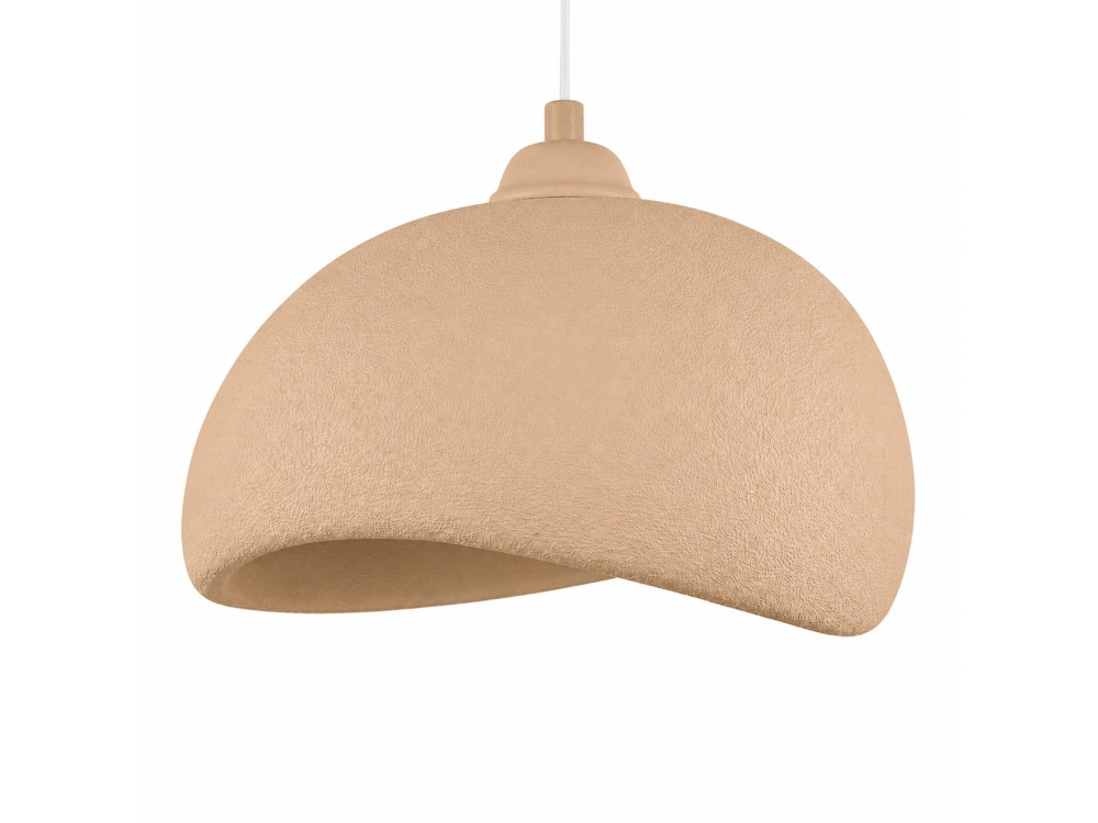 Metall-Hängeleuchte „Beta“ – 40 x 32 cm – Beige