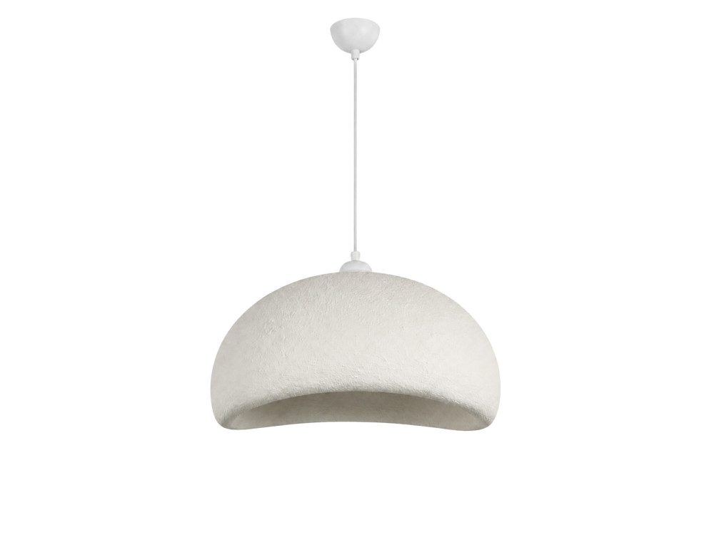 Metall-Hängeleuchte „Beta“ – 40 x 32 cm – Weiß