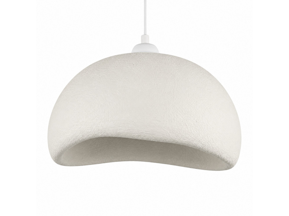 Metall-Hängeleuchte „Beta“ – 40 x 32 cm – Weiß