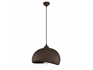 Hängeleuchte aus Metall „Beta“ – 30 x 24 cm – Braun