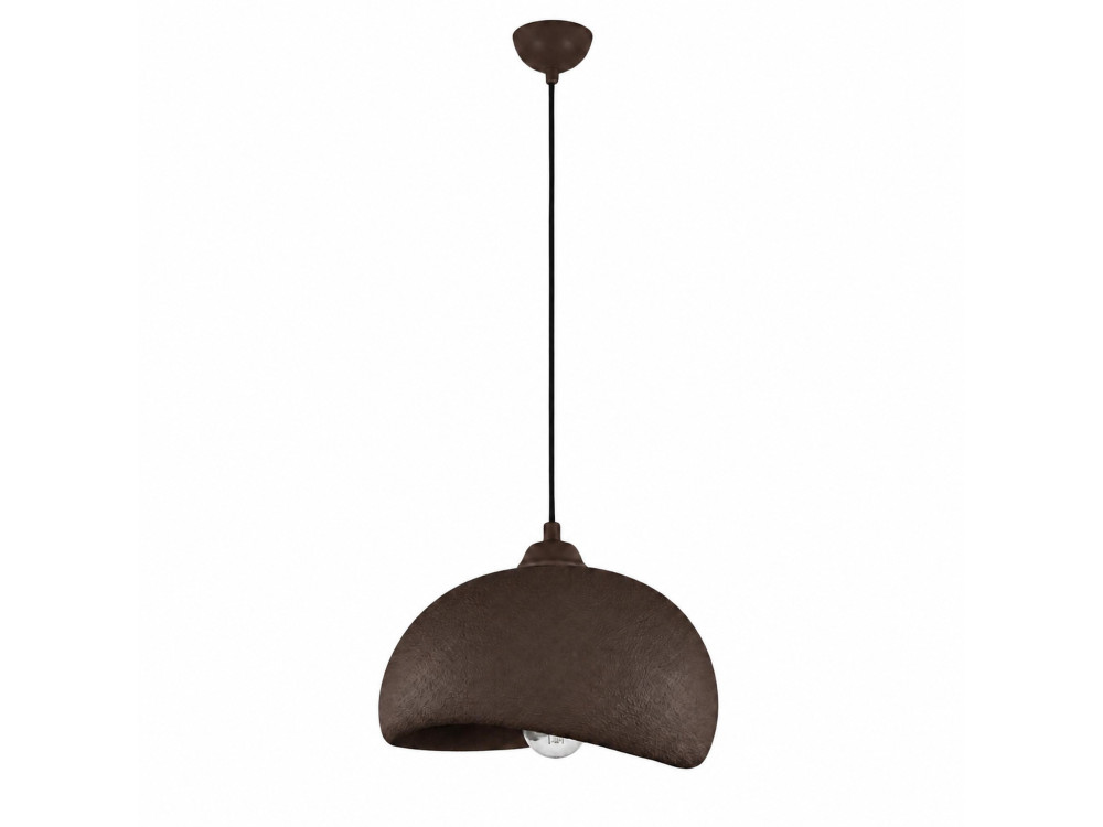Hängeleuchte aus Metall „Beta“ – 30 x 24 cm – Braun