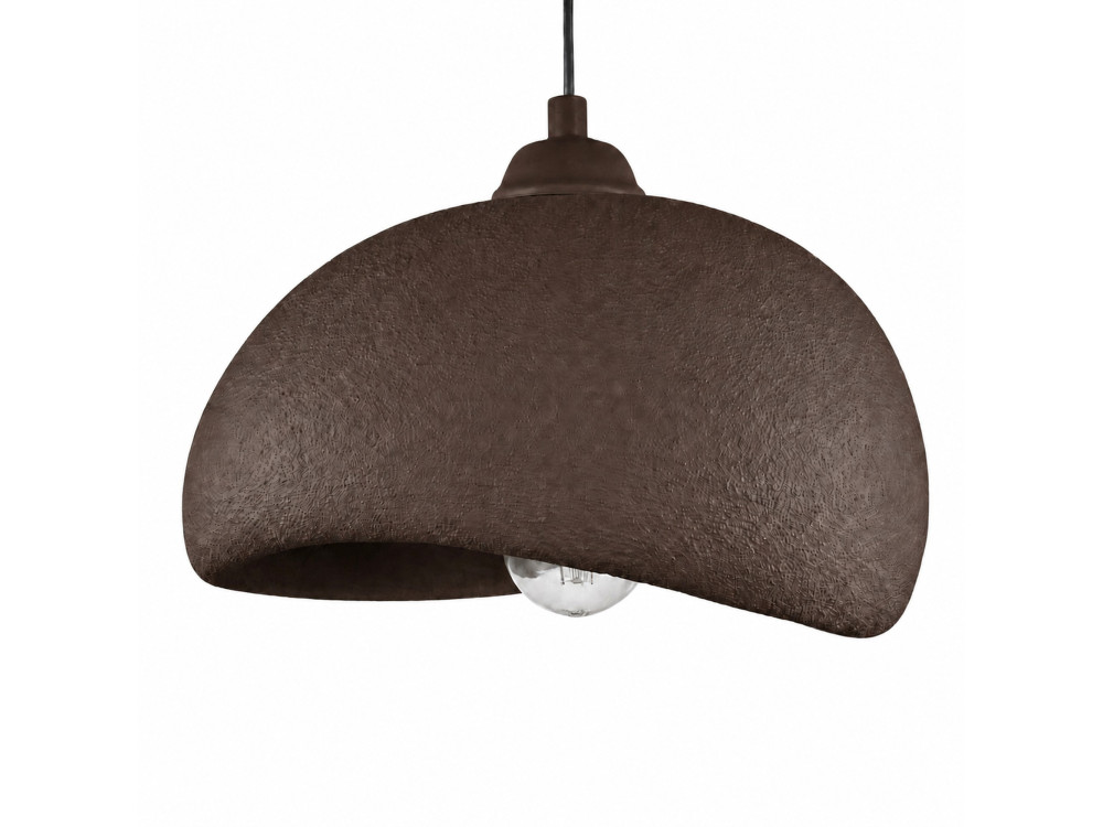 Hängeleuchte aus Metall „Beta“ – 30 x 24 cm – Braun