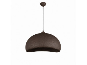 Metall-Hängeleuchte „Beta“ – 40 x 32 cm – Braun