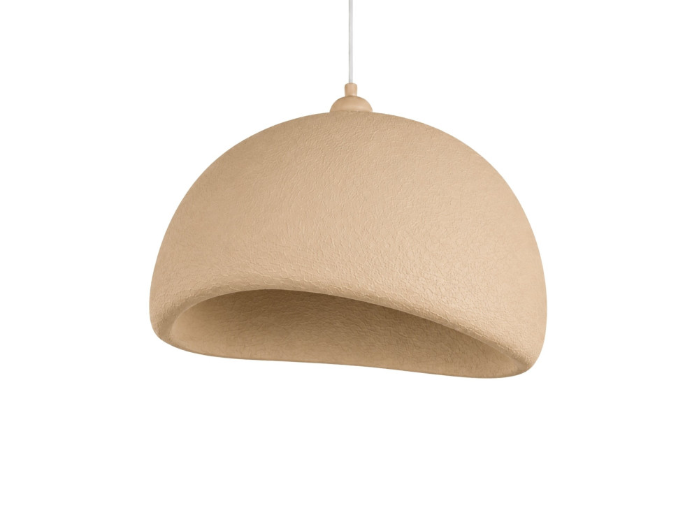 Metall-Hängeleuchte „Beta“ – 50 x 40 cm – Beige