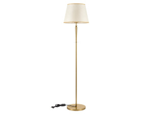 Metall-Stehlampe „Milano“ – 40 x 40 cm – Beige