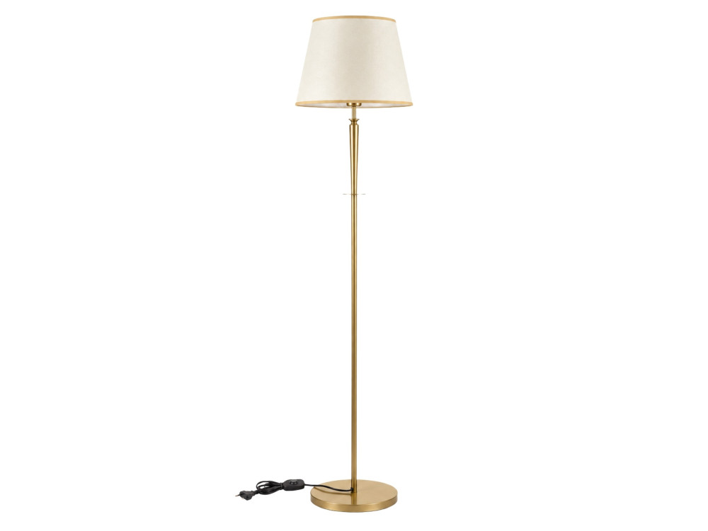 Metall-Stehlampe „Milano“ – 40 x 40 cm – Beige
