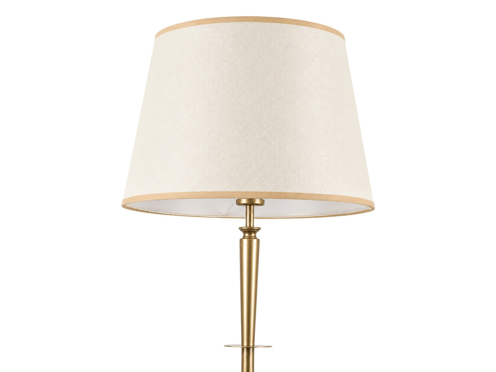 Metall-Stehlampe „Milano“ – 40 x 40 cm – Beige