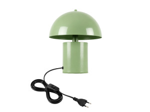 Tischlampe aus Metall „Pera“ – 26 x 26 cm – Mintgrün