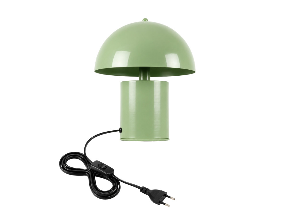 Tischlampe aus Metall „Pera“ – 26 x 26 cm – Mintgrün