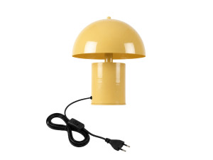 Tischlampe aus Metall „Pera“ – 26 x 26 cm – Gelb