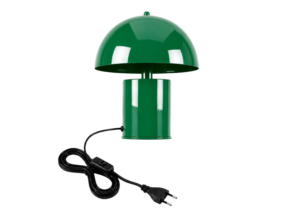 Tischlampe aus Metall „Pera“ – 26 x 26 cm – Dunkelgrün