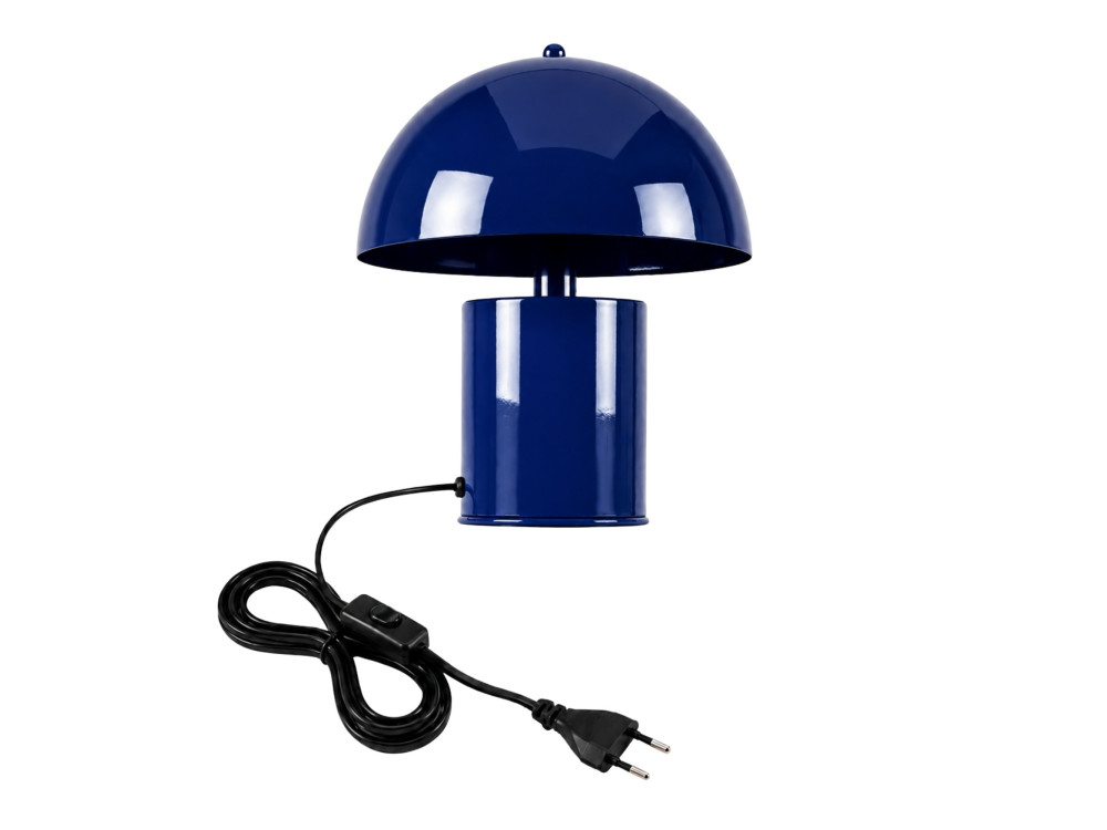 Tischlampe aus Metall „Pera“ – 26 x 26 cm – Marineblau