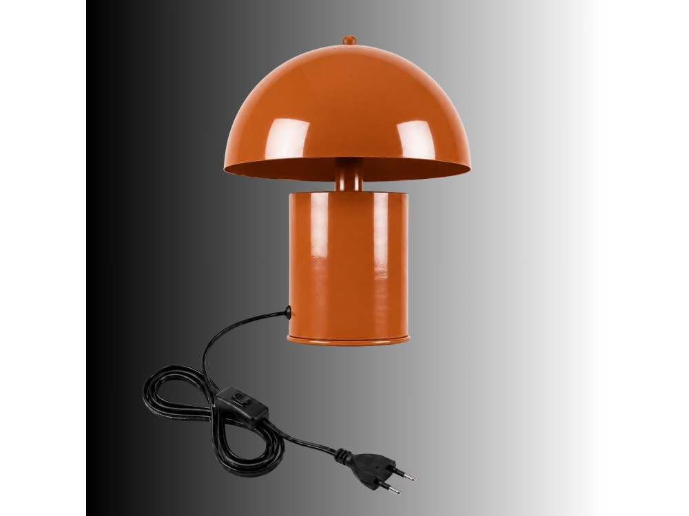 Tischlampe aus Metall „Pera“ – 26 x 26 cm – Orange