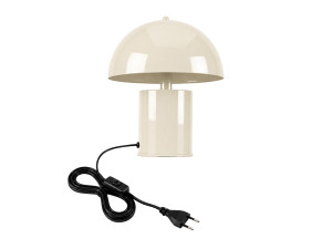 Tischlampe aus Metall „Pera“ – 26 x 26 cm – Beige