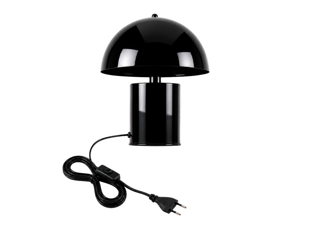 Tischlampe aus Metall „Pera“ – 26 x 26 cm – Schwarz