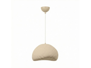 Metall-Hängeleuchte „Loval“ – 50 x 44 cm – Beige