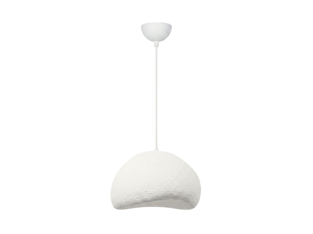 Metall-Hängeleuchte „Loval“ – 50 x 44 cm – Weiß