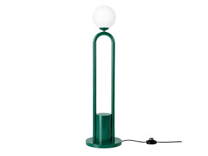 Metall-Stehlampe „Loop“ – 30 x 30 cm – Grün