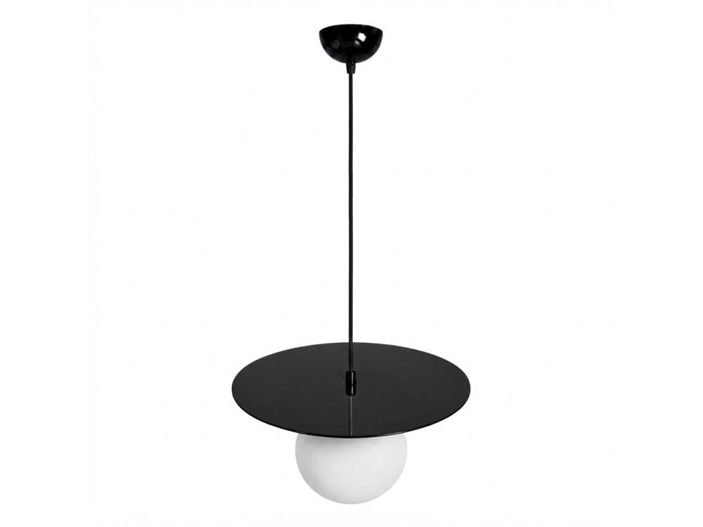 Metall-Hängeleuchte „Vesper“ – 40 x 40 cm – Schwarz