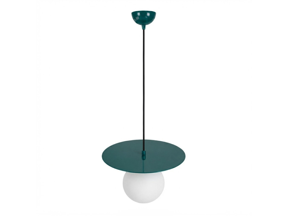 Metall-Hängeleuchte „Vesper“ – 40 x 40 cm – Grün