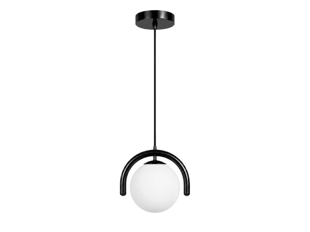 Metall-Hängeleuchte „GEDIK-20441“ – 20 x 20 cm – Schwarz