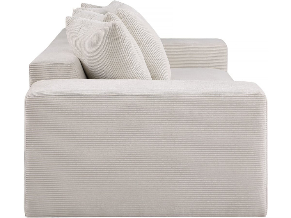 3-Sitzer-Sofa aus Cord "Rivoli" - Beige