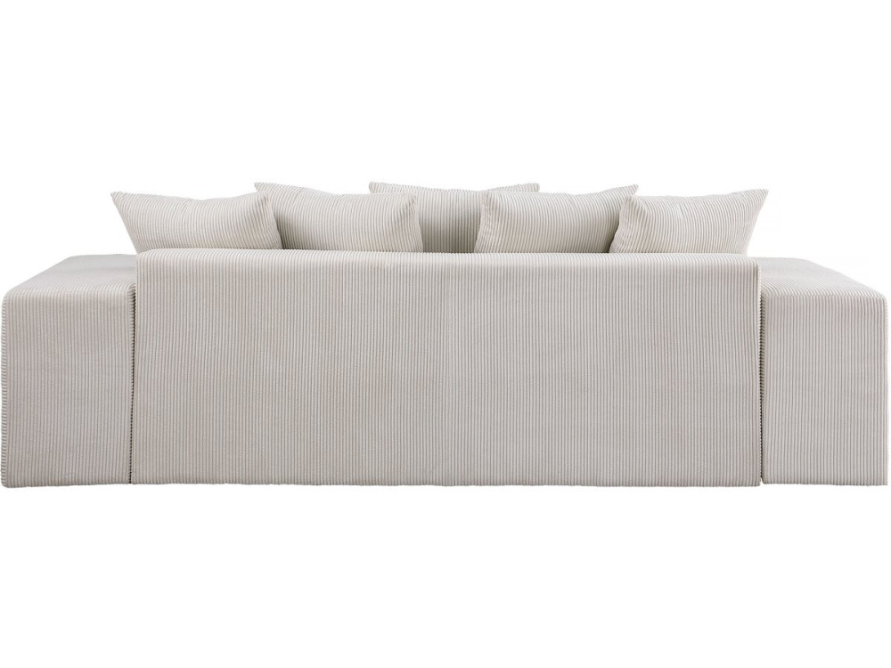 3-Sitzer-Sofa aus Cord "Rivoli" - Beige