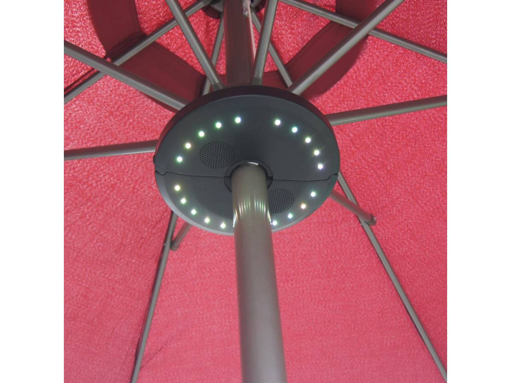 Beleuchtung Garten "Umbrella" - Runde Lautsprecher - Ø20 x H3 cm