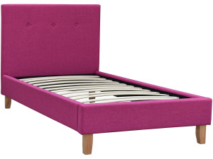 Bett "Elise" - 90 x 190 cm - Rosa