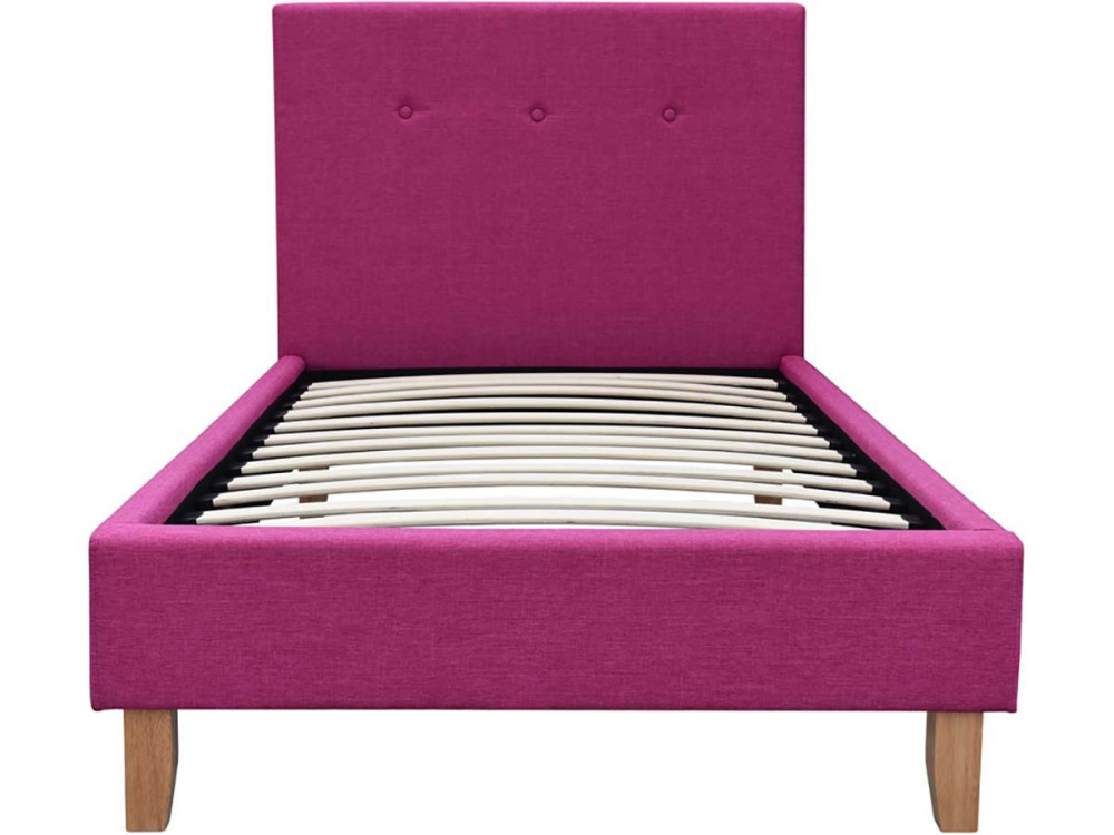 Bett "Elise" - 90 x 190 cm - Rosa