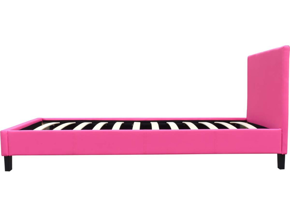 Bett "Lina" - 90 x 190 cm - Rosa