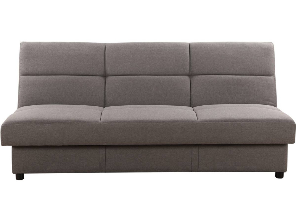 Sofa mit Bettfunktion Enzo  - 3 Sitzer  - Grau