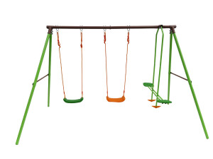 Spielgerüst aus Stahl "Leo" - 1,96 m - 3 Elemente