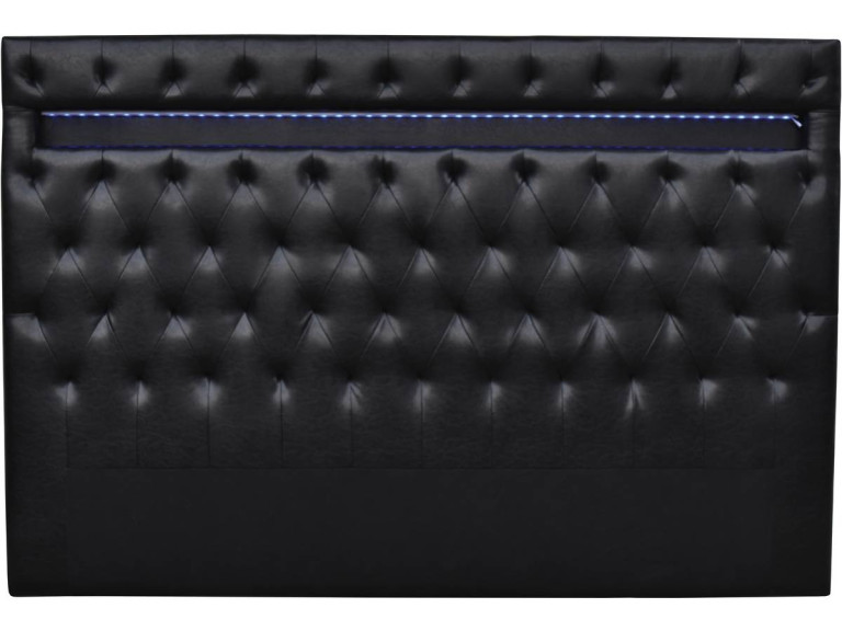Kopteil "Déco3 mit LED - 189  cm - Schwarz