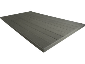 Set 5 m² - Terrassendielen aus Vollverbundstoff - Dunkelgrau