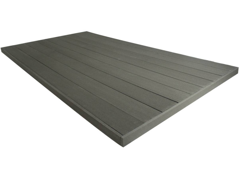 Set 5 m² - Terrassendielen aus Vollverbundstoff - Dunkelgrau