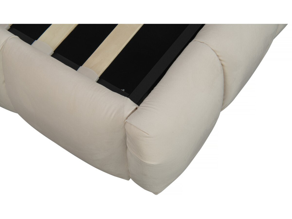 Bett mit Bettkasten "Annie" 160 x 200 cm - Beige