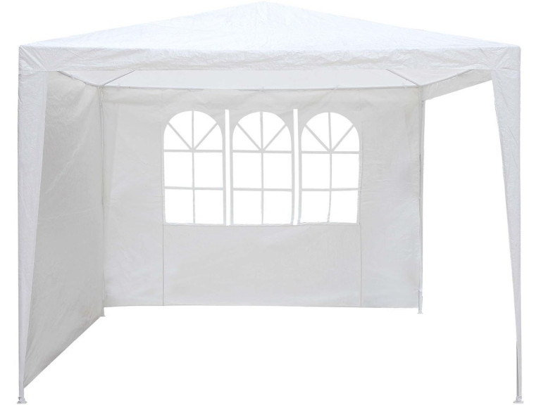 Weißes Zelttuch für den Empfang - Gazebo-Trennwand - 1,9 x 2,9 m
