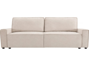 Schlafsofa aus Chenille-Stoff "Montaigne" - 3-Sitzer -  Beige