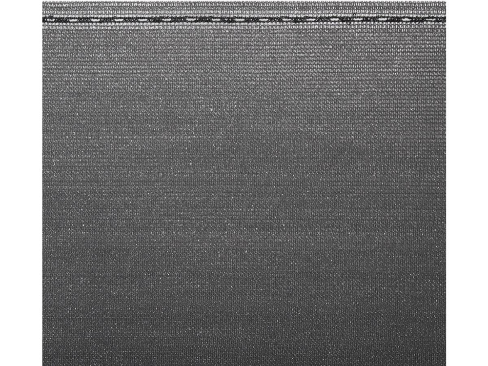 Kunststoffschirm "Verdo" - 1,5 x 10 m - Grau