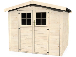 Gartenhaus aus Holz "Mareuil"  - 4.99 m² - 2.30 x 2.17 x 2.12 m - 28 mm