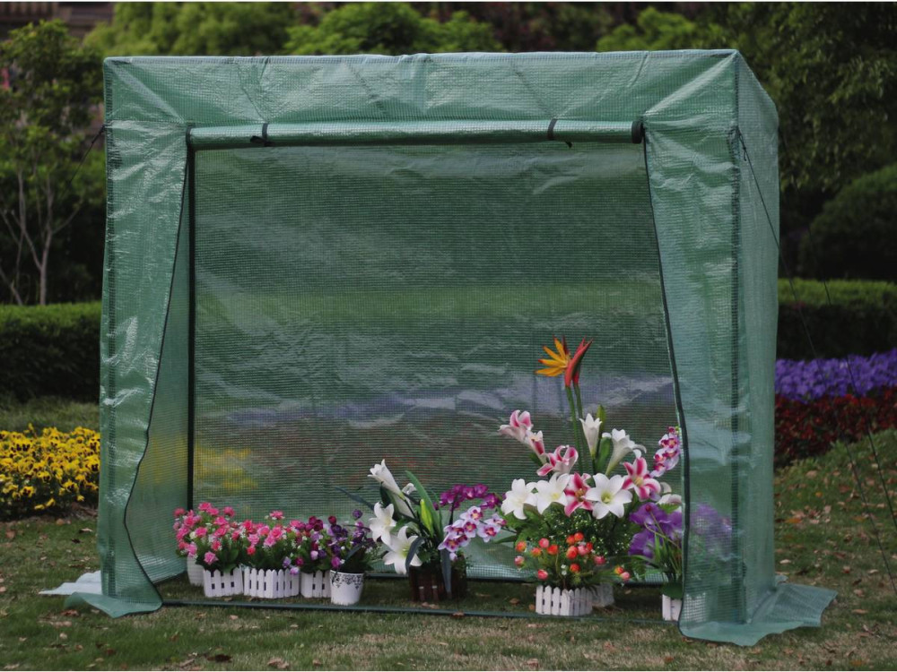 GEWÄCHSHAUS TOMATE PETUNIA - 1,6 M² - 2 x 0,77 x 1,69 M